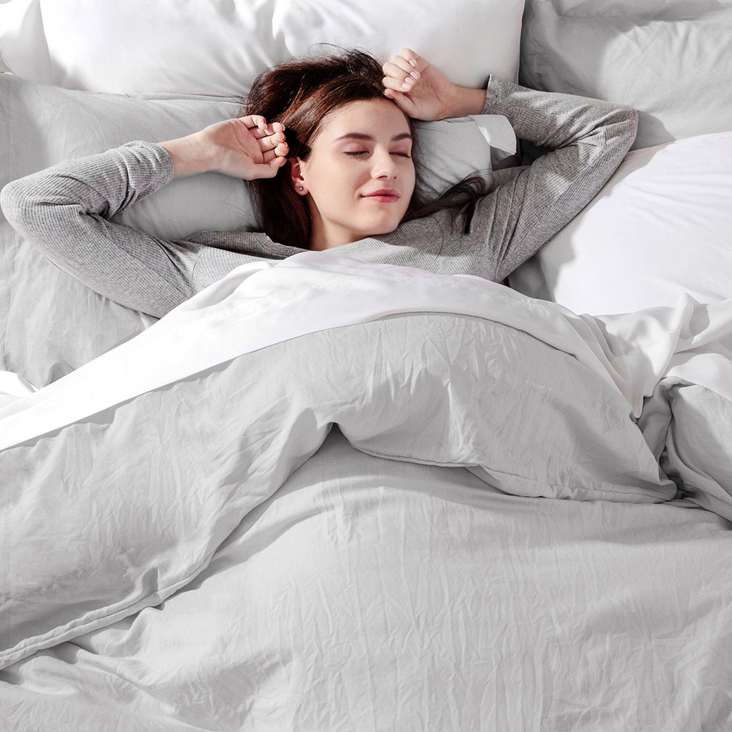 Duvet Cover Set, Ultra Soft Hypoallergenic Microfiber, Lightweight Design for Guest Rooms and Everyday Bedroom Styling image 28