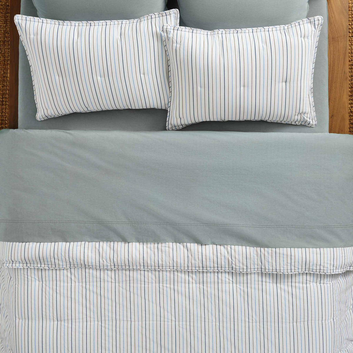 Bed Comforter, Washed Classic Percale, Machine-Washable Care for Everyday Bedding and Comfortable Sleep, 3 Sizes and 8 Colors image 28