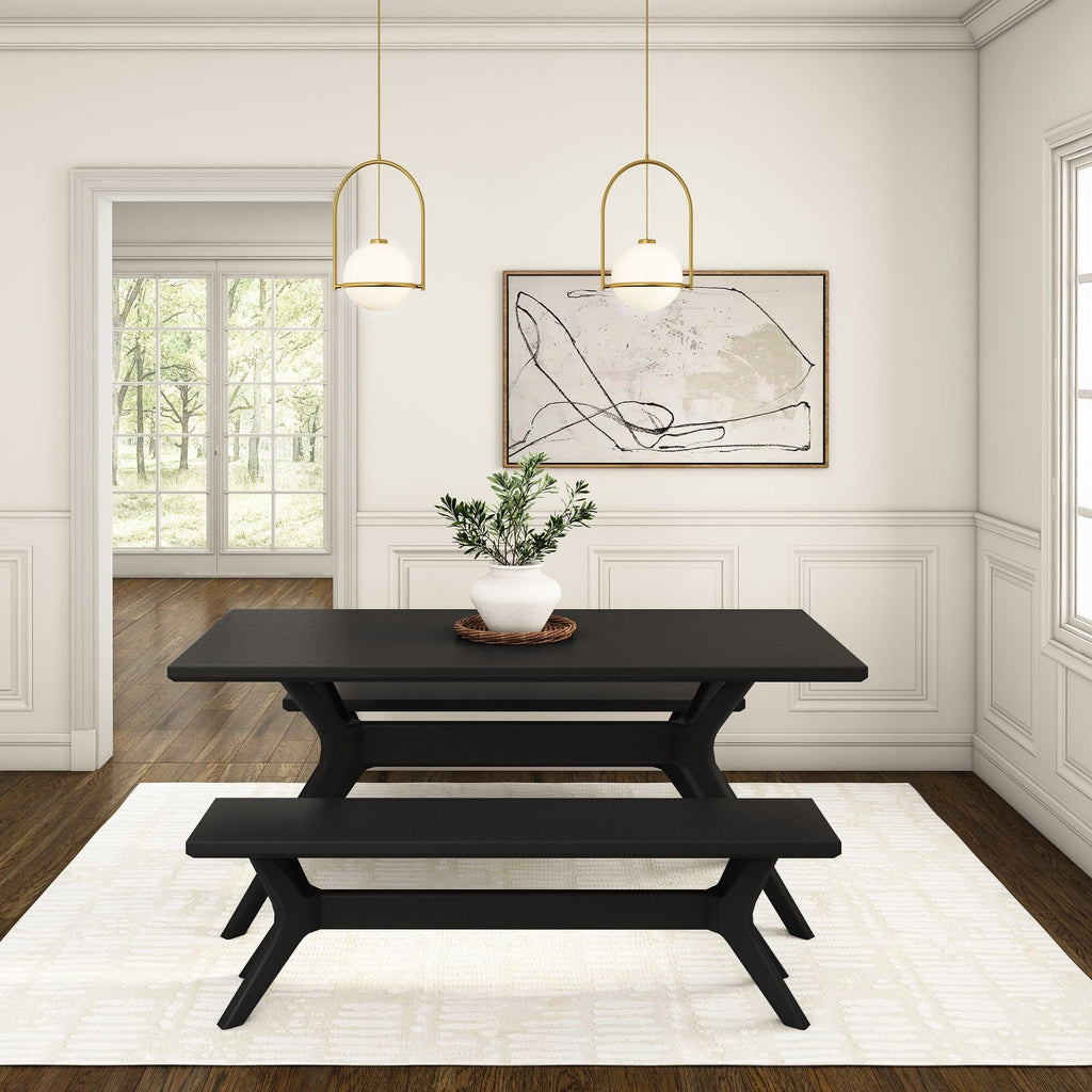 Dining Bench, Verso 60" for Dining Tables, Family Meals and Kitchen Seating, 2 Sizes and 5 Colors image 28