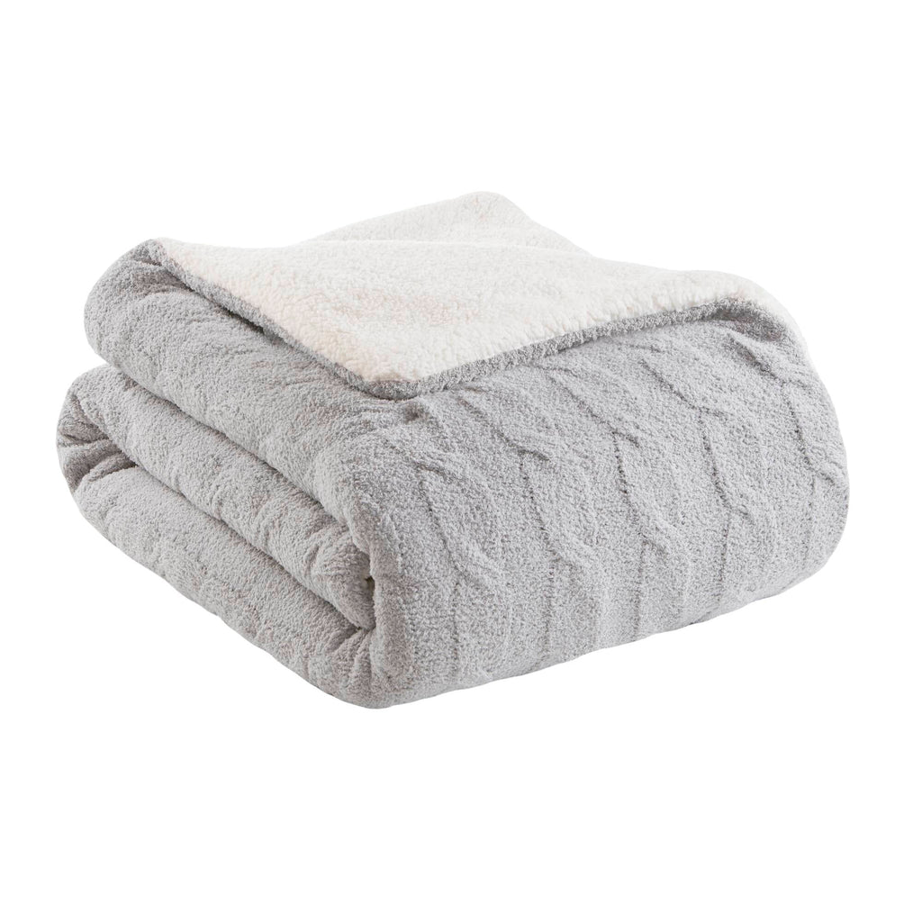 Bed Comforter, Riordan Waffle Knit Chenille Set, Machine-Washable Care for Everyday Bedding and Comfortable Sleep, 3 Sizes and 4 Colors image 28