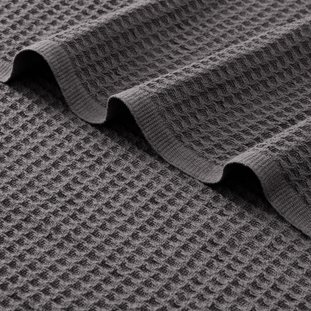 Cozy Throw Blanket, Cotton Waffle Weave, Lightweight Design, Breathable Construction for Living Rooms, Bedrooms and Everyday Lounging image 28