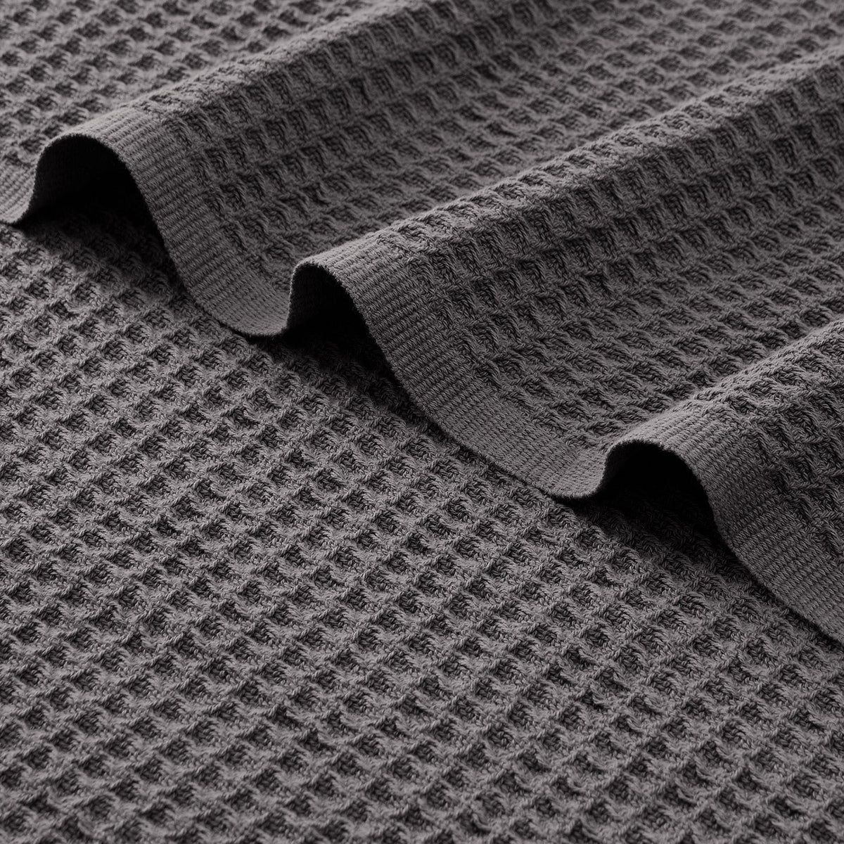 Cozy Throw Blanket, Cotton Waffle Weave, Lightweight Design, Breathable Construction for Living Rooms, Bedrooms and Everyday Lounging image 28