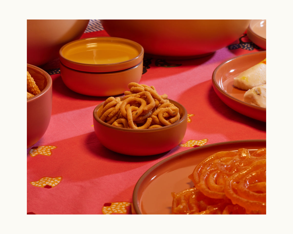 Dinnerware, Tiny Bowls, Ceramic Construction for Family Dining, Serving and Entertaining, 5 Color Options image 29
