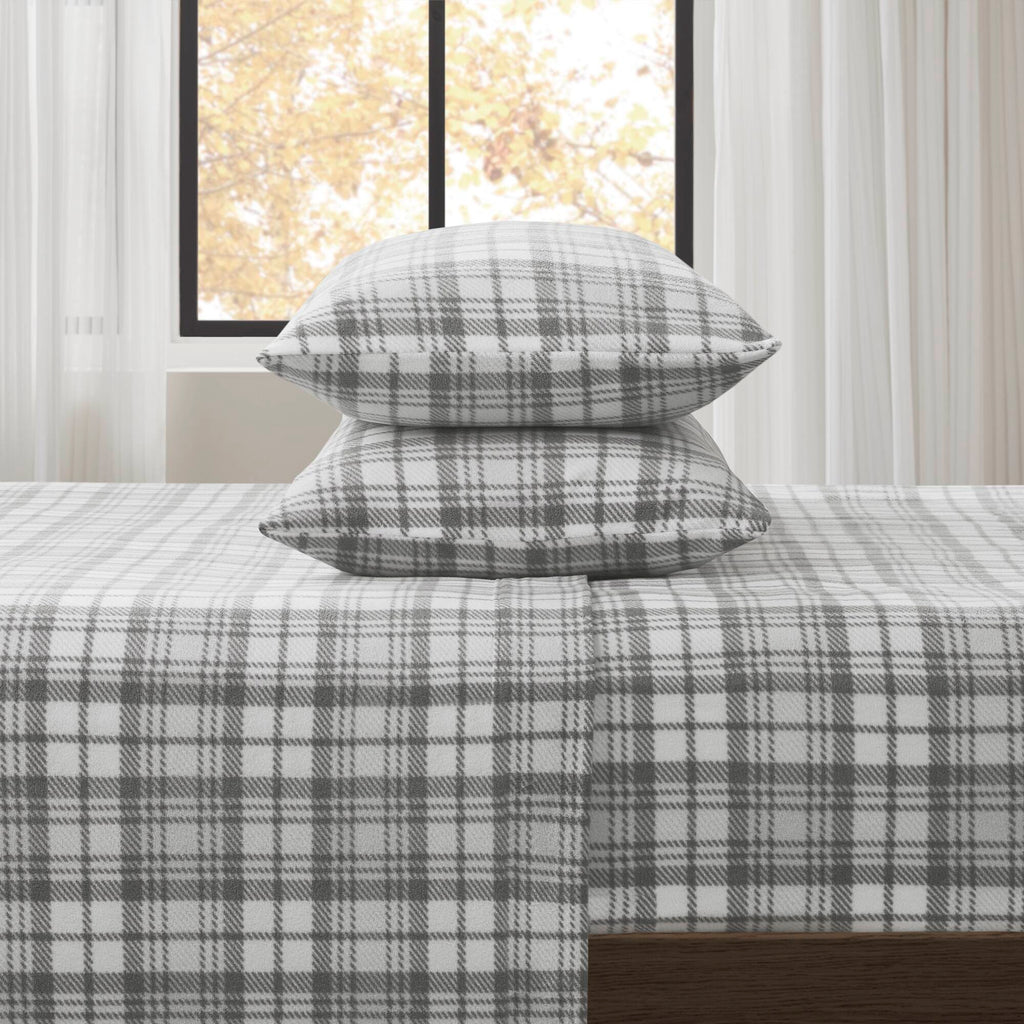 Bed Sheet Set, Micro Fleece, Machine-Washable Care for Everyday Bedroom Comfort and Guest Rooms, 6 Sizes and 15 Colors image 29