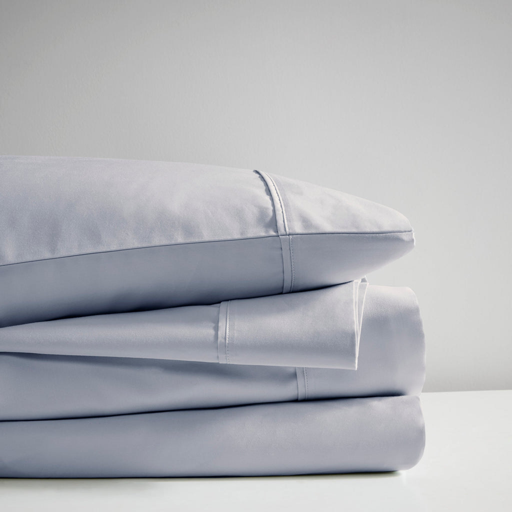 Bed Sheet Set, 600 Thread Count Cooling Cotton Blend 4 Piece, Machine-Washable Care for Everyday Bedroom Comfort and Guest Rooms image 29