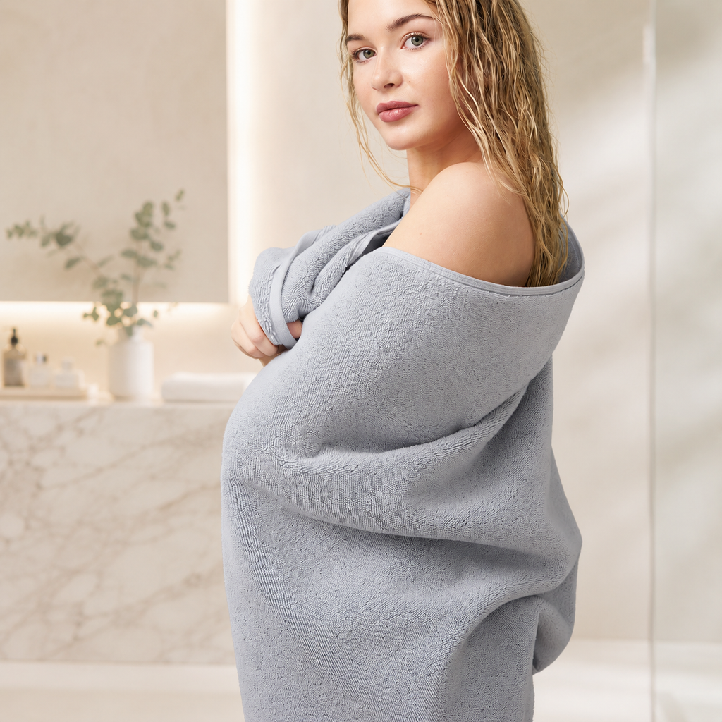 Bath Linen, Plush Towel Set for Daily Bathroom Routines and Guest Baths, 4 Color Options, Designed for Home Bathrooms and Everyday Care image 29