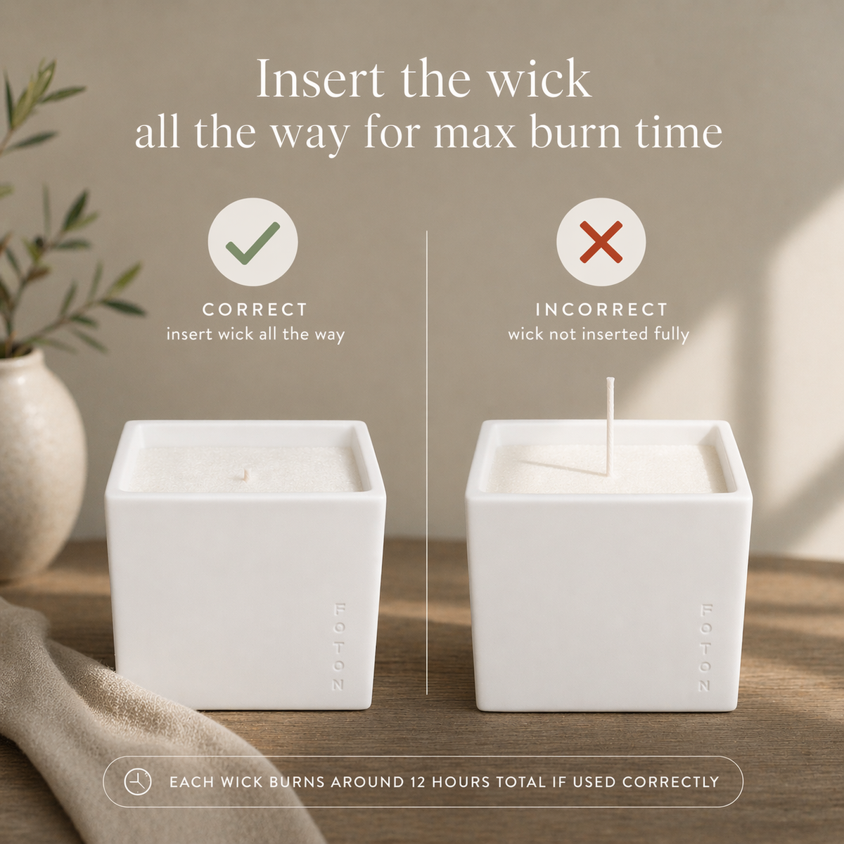 Decorative Candle, Le Cube for Living Rooms, Bedrooms and Relaxing Evenings, 9 Scent Options image 29