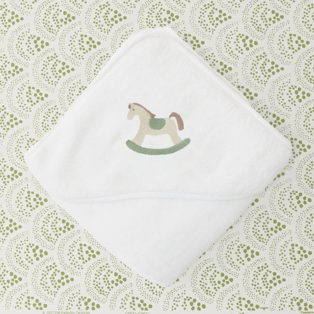 Bath Linen, Baby Hooded Towel, Organic Cotton Shell for Daily Bathroom Routines and Guest Baths, 18 Color Options image 30