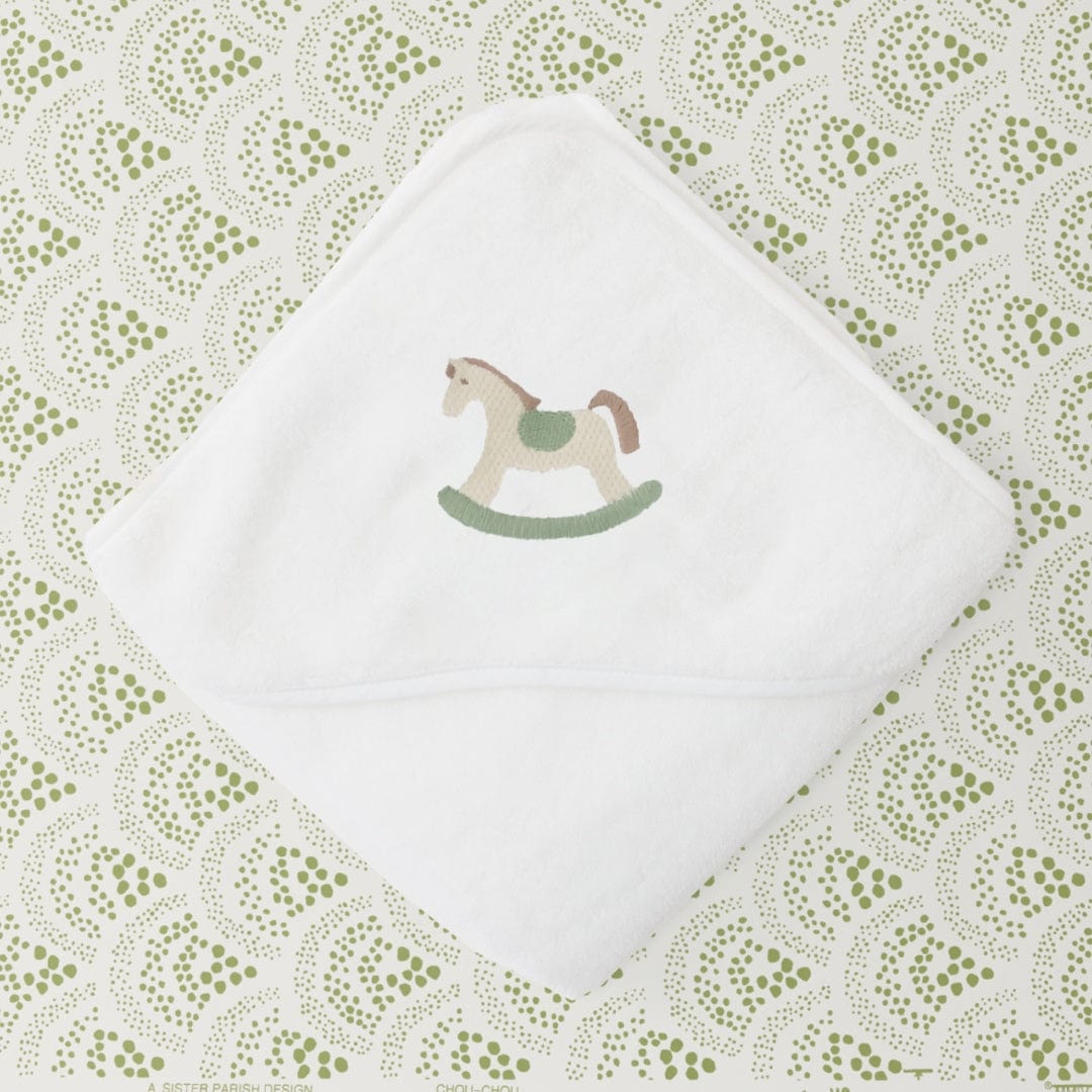 Bath Linen, Baby Hooded Towel, Organic Cotton Shell for Daily Bathroom Routines and Guest Baths, 18 Color Options image 30