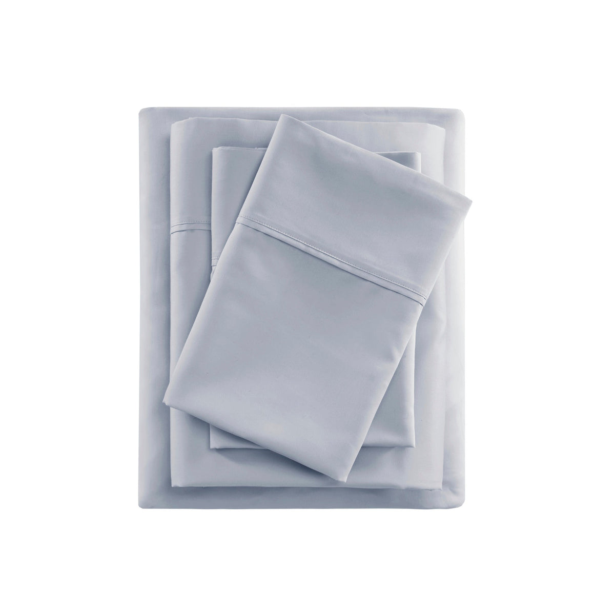 Bed Sheet Set, 600 Thread Count Cooling Cotton Blend 4 Piece, Machine-Washable Care for Everyday Bedroom Comfort and Guest Rooms image 30
