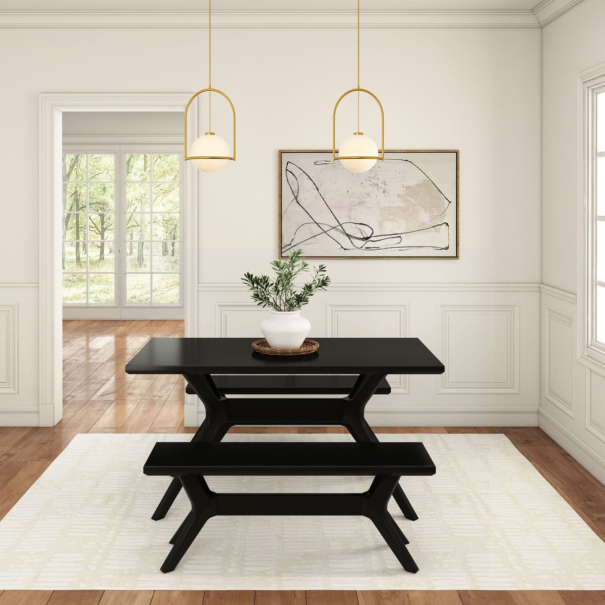 Dining Bench, Verso 48" for Dining Rooms, Kitchen Tables and Everyday Seating, 2 Sizes and 5 Colors image 30