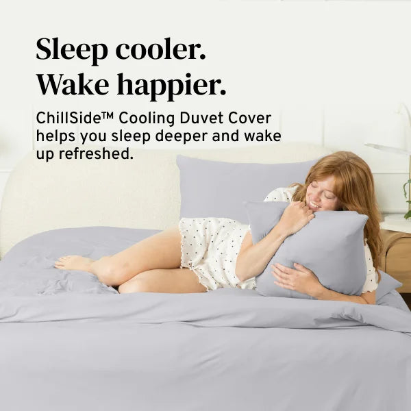 Duvet Cover, ChillSide Cooling, Machine-Washable Care for Bedroom Layering, Comforter Covers and Everyday Bedding image 31