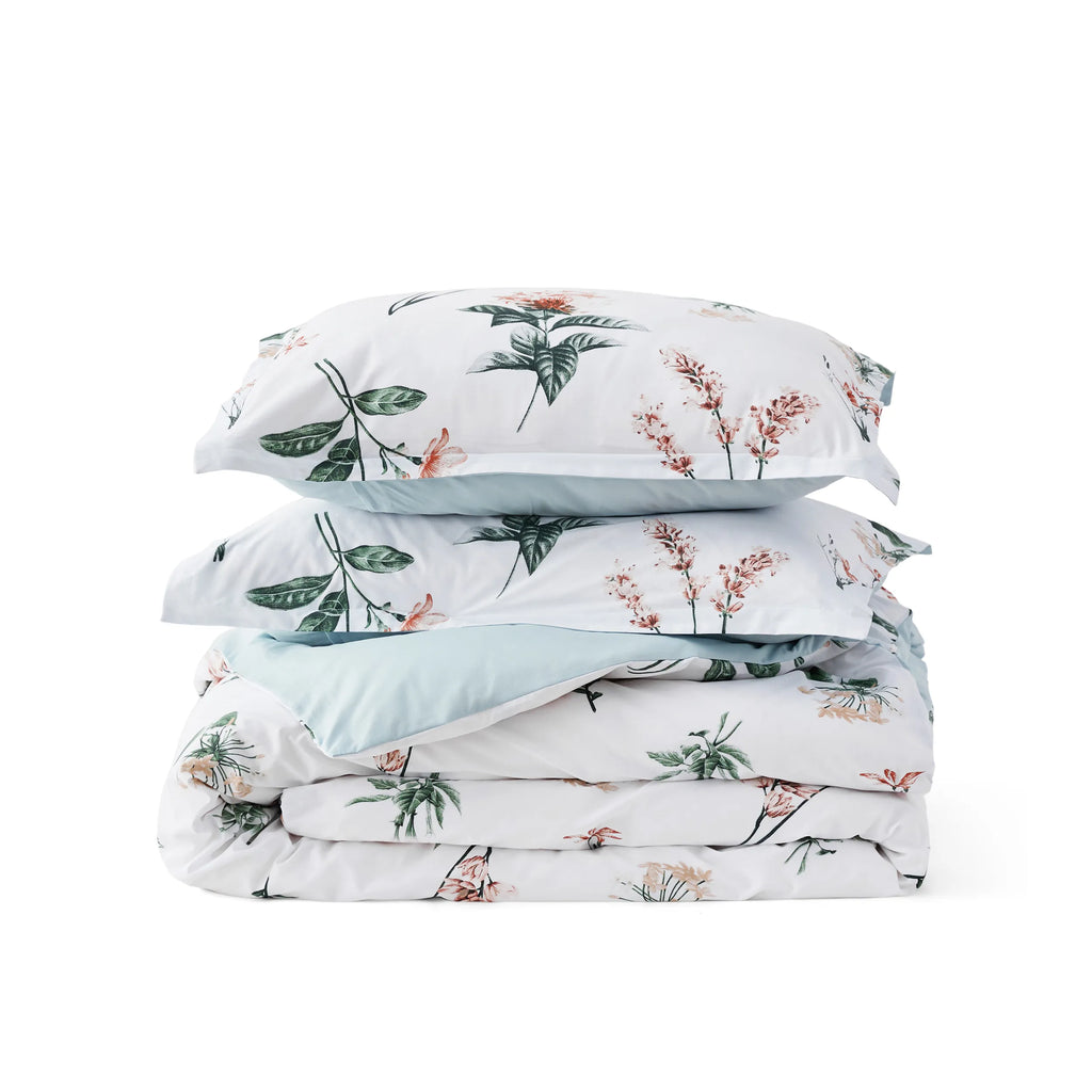 Duvet Cover Set, 100% Cotton Patterned, Breathable Construction for Bedroom Bedding Refresh and Everyday Comfort, 4 Sizes and 9 Colors image 31