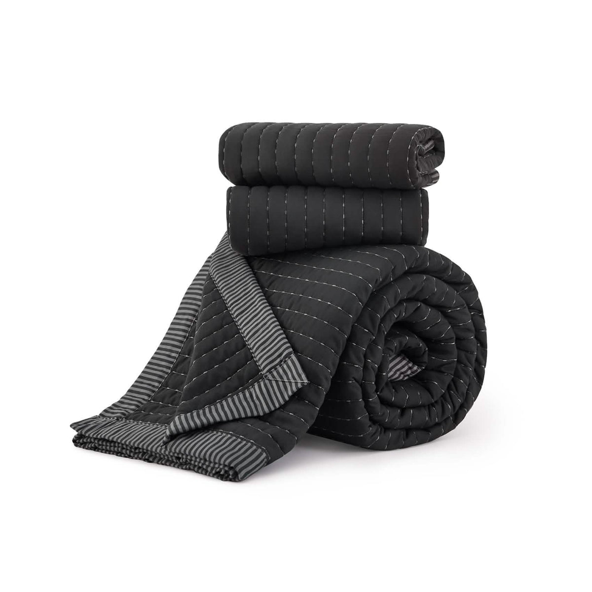 Cozy Throw Blanket, Corduroy Pattern Quilt Set, Breathable Construction for Living Rooms, Bedrooms and Everyday Lounging image 31