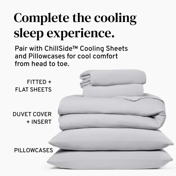 Duvet Cover, ChillSide Cooling, Machine-Washable Care for Bedroom Layering, Comforter Covers and Everyday Bedding image 32