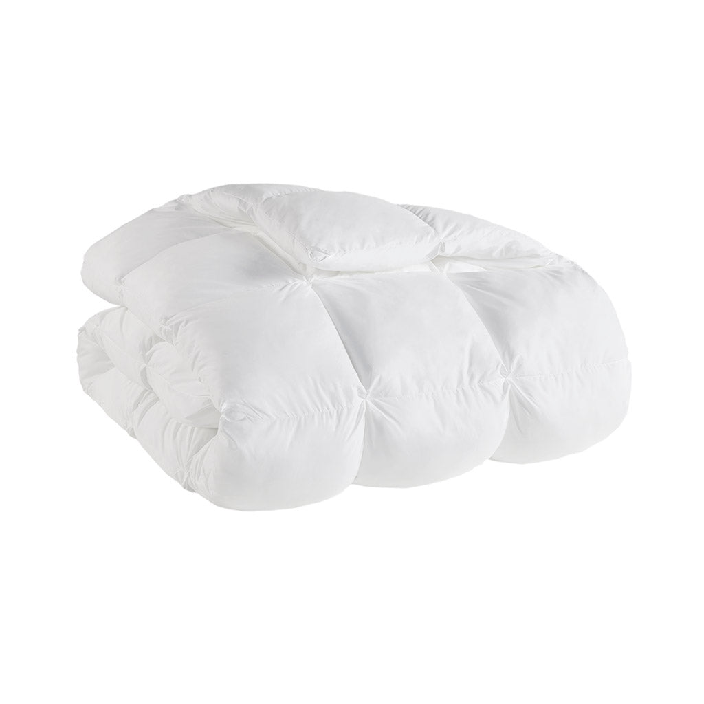 Down & Feather Comforter, Stay Puffed Overfilled Alternative, Breathable Construction for Everyday Bedding and Comfortable Sleep image 32