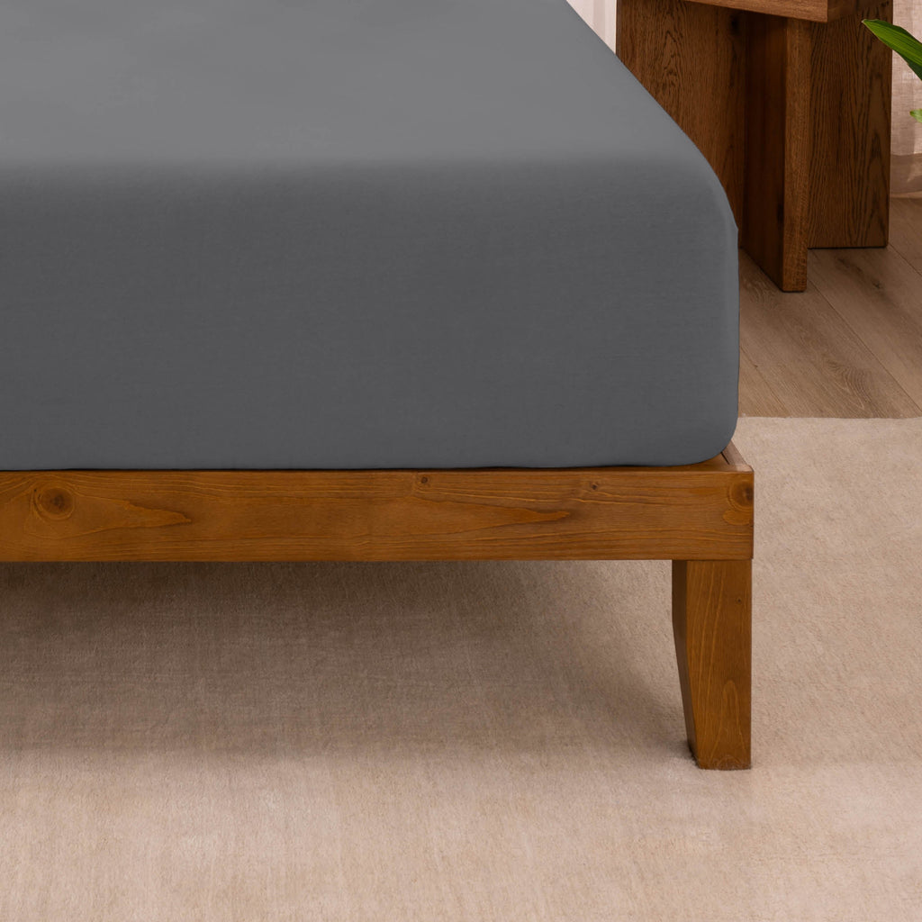 Bed Sheet Set, Organic Cotton Jersey for Master Bedrooms, Guest Beds and Daily Use, 6 Sizes and 9 Colors image 32
