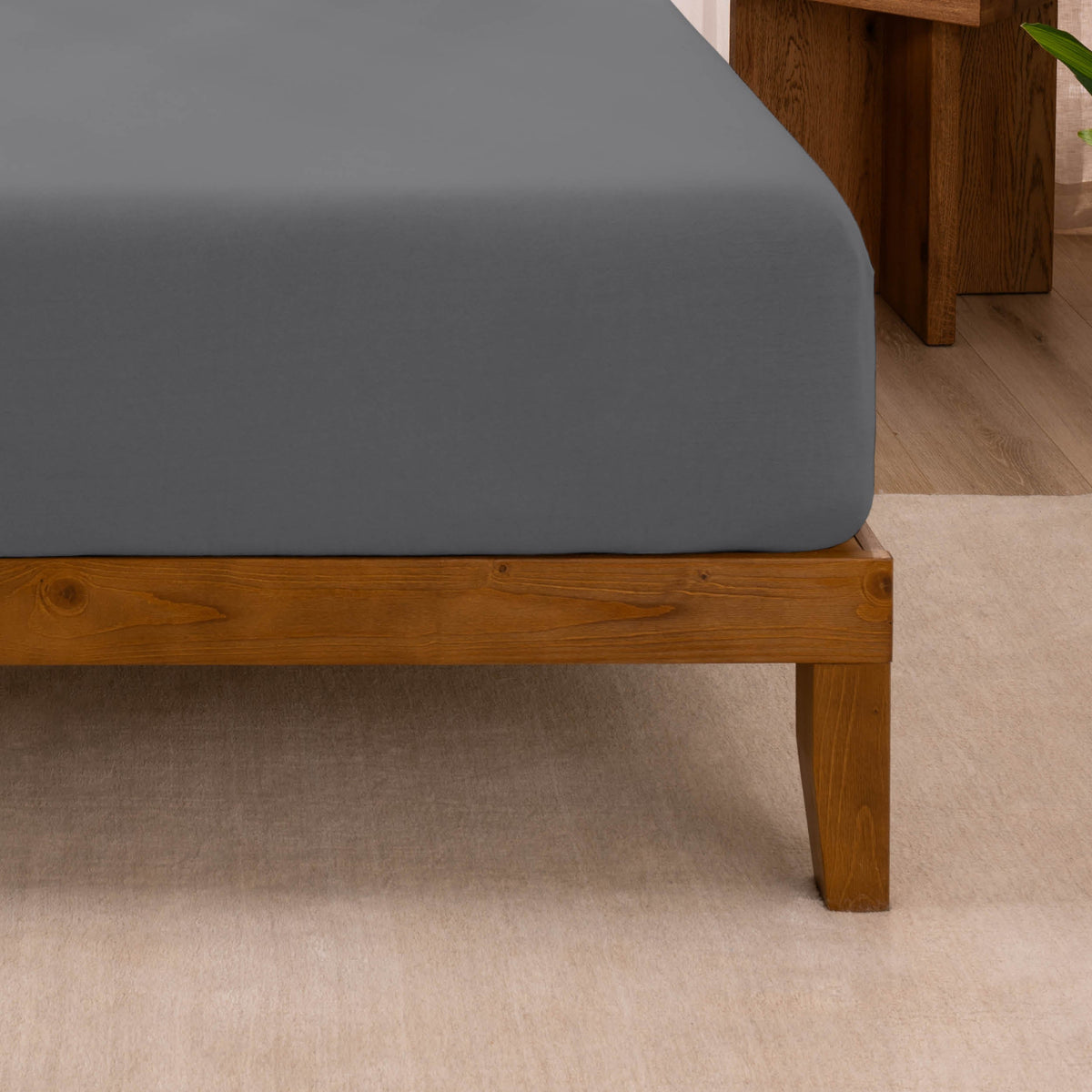 Bed Sheet Set, Organic Cotton Jersey for Master Bedrooms, Guest Beds and Daily Use, 6 Sizes and 9 Colors image 32