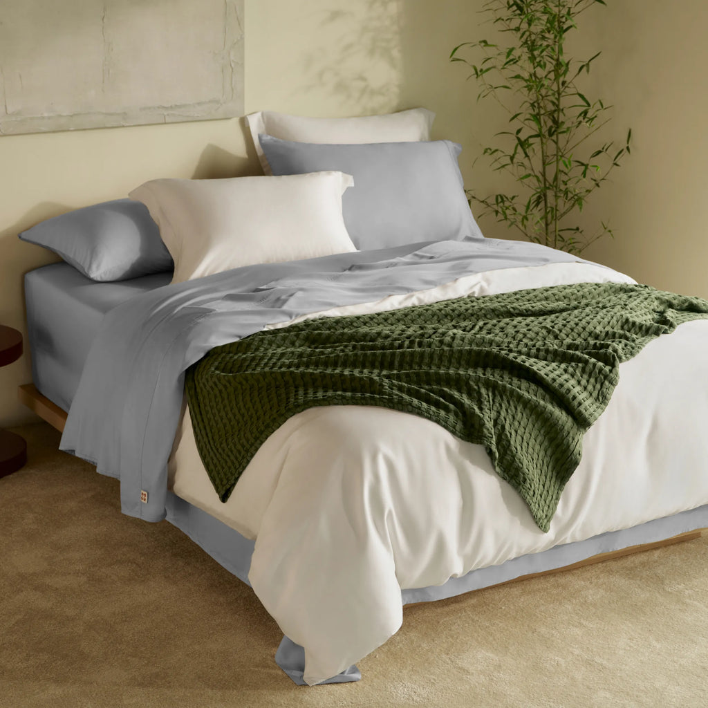 Bed Sheet Set, BareNights Viscose Derived from Bamboo, Breathable Construction for Everyday Bedroom Comfort and Guest Rooms image 32