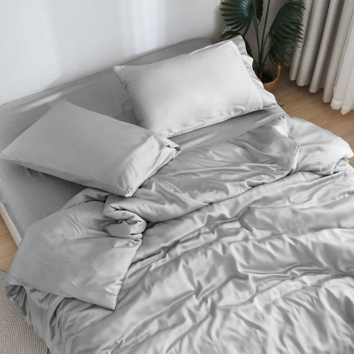 Pillowcase Set, ButteryDrape Bamboo, Cooling Comfort, Lightweight Design for Everyday Bedding and Bedroom Refreshes, 2 Sizes and 8 Colors image 32