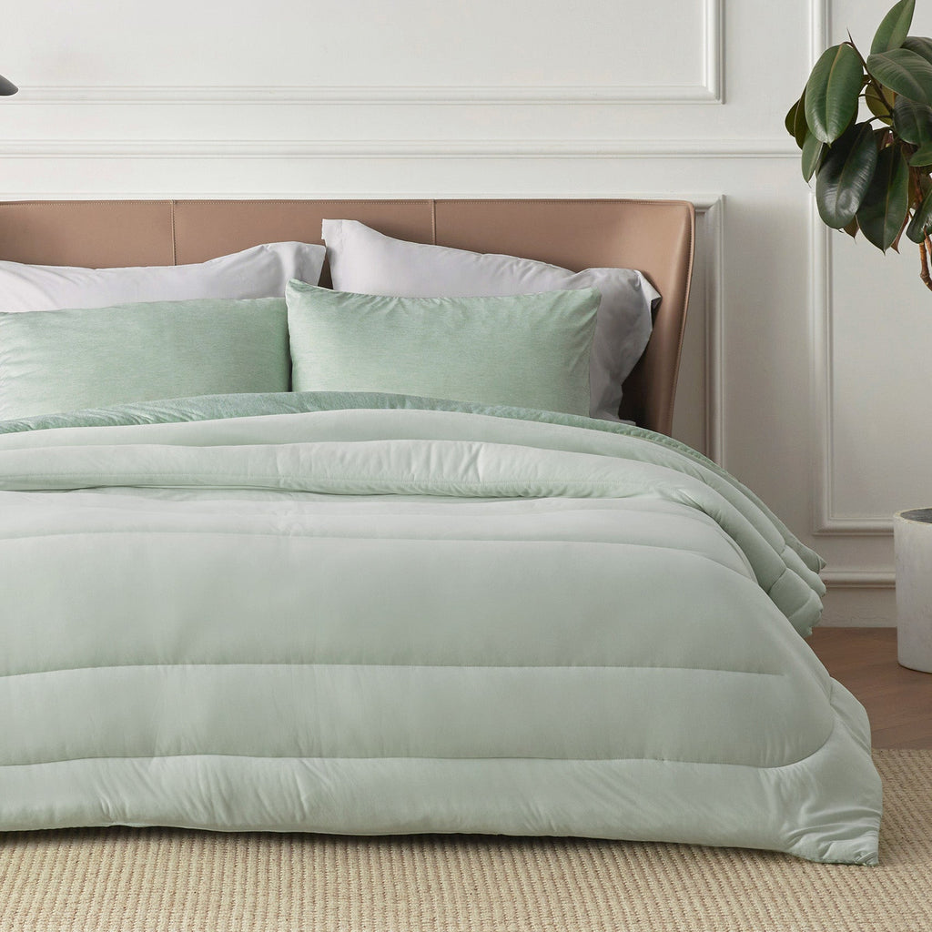 Bed Comforter, Reversible Warm and Cooling Set, Breathable Construction for Year-Round Bedroom Comfort and Restful Sleep image 32