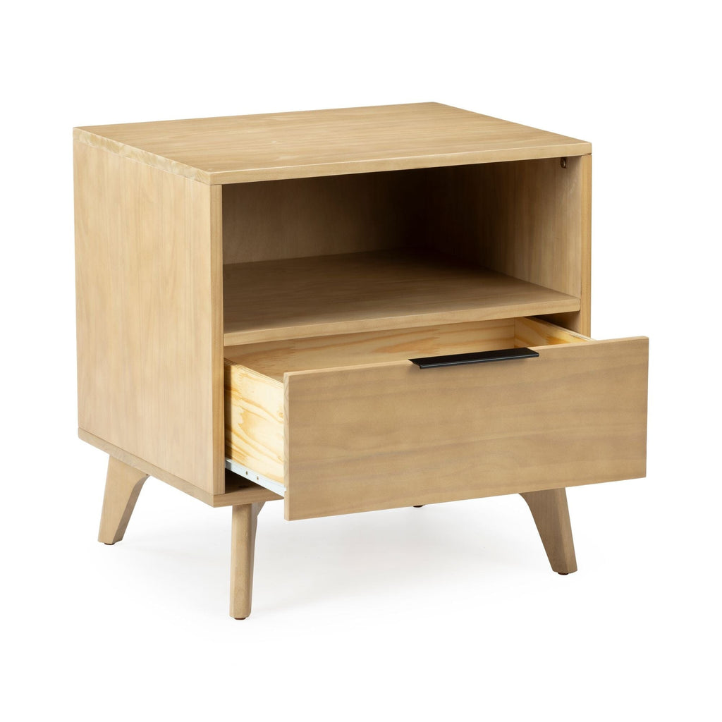 Nightstand, Haven with Shelf for Bedrooms, Bedside Essentials and Everyday Storage, 4 Color Options image 32