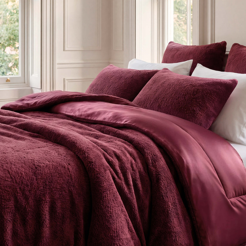 Bed Comforter, Snug, Machine-Washable Care for Year-Round Bedroom Comfort and Restful Sleep, 3 Sizes and 13 Colors image 32