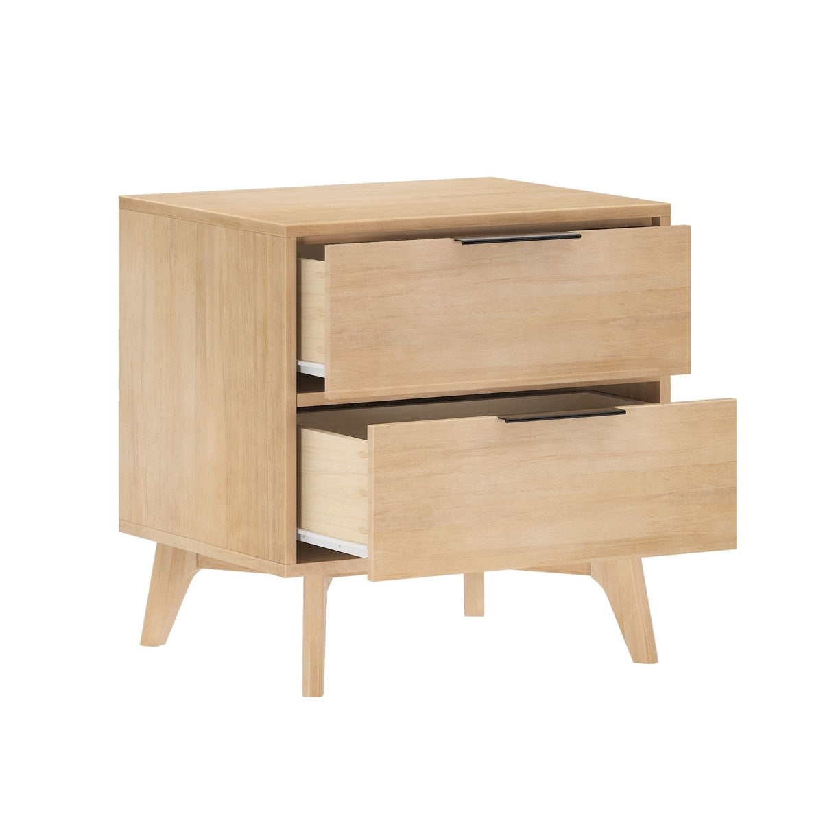 Nightstand, Haven 2 Drawer for Bedrooms, Bedside Essentials and Everyday Storage, 4 Color Options image 33