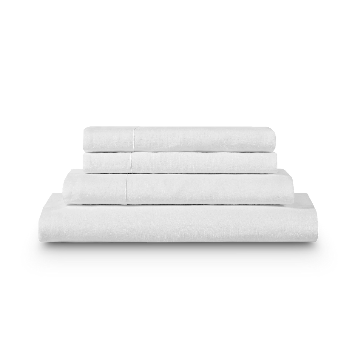 Bed Sheet Set, LuxeWeave Linen, Breathable Construction, Hypoallergenic Comfort for Everyday Bedroom Comfort and Guest Rooms image 33