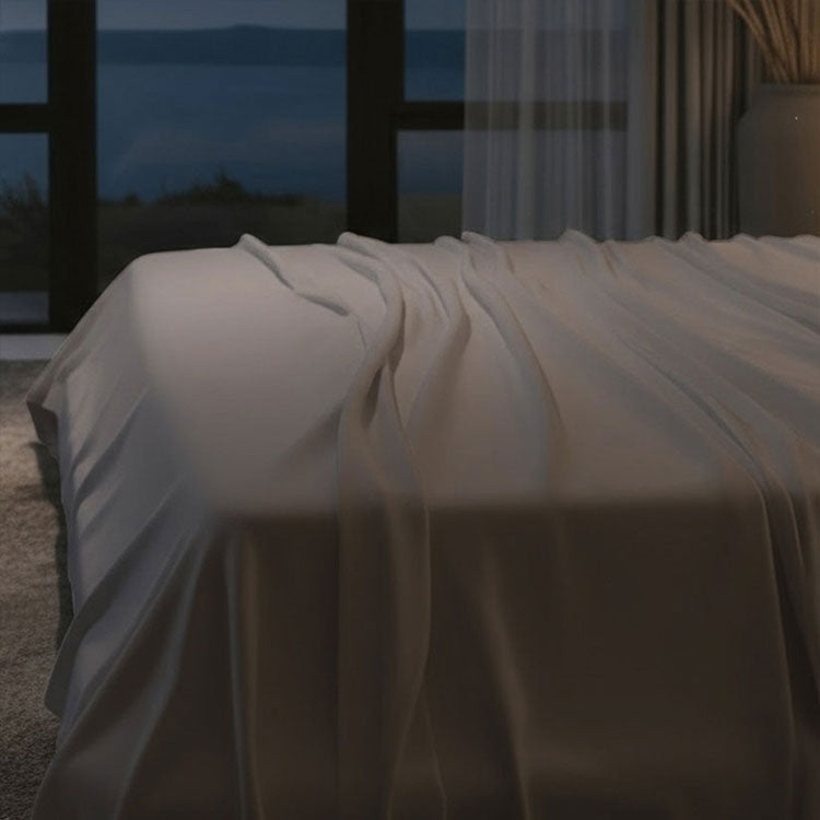Bed Sheet Set, Nightfall, Cooling Comfort, Lightweight Design for Master Bedrooms, Guest Beds and Daily Use, 5 Sizes and 5 Colors image 33