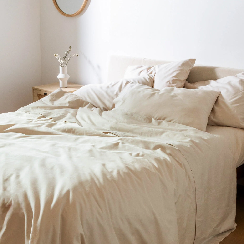 Duvet Cover, CrispCool Cotton Final Sale, Lightweight Design for Bedroom Layering, Comforter Covers and Everyday Bedding image 33