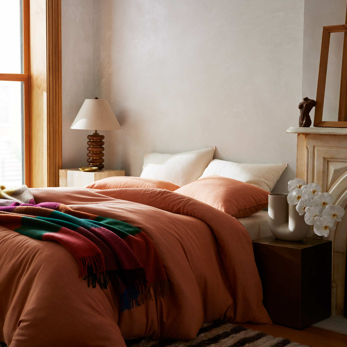 Duvet Cover, Heathered Cashmere, Lightweight Design, Breathable Construction for Everyday Bedding, Guest Bedrooms and Comforter Protection image 33