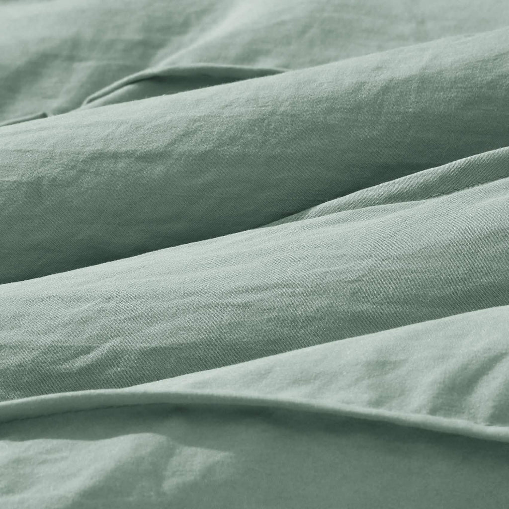 Bed Comforter, Pinch Pleat Set for Year-Round Bedroom Comfort and Restful Sleep, 5 Sizes and 19 Colors image 34