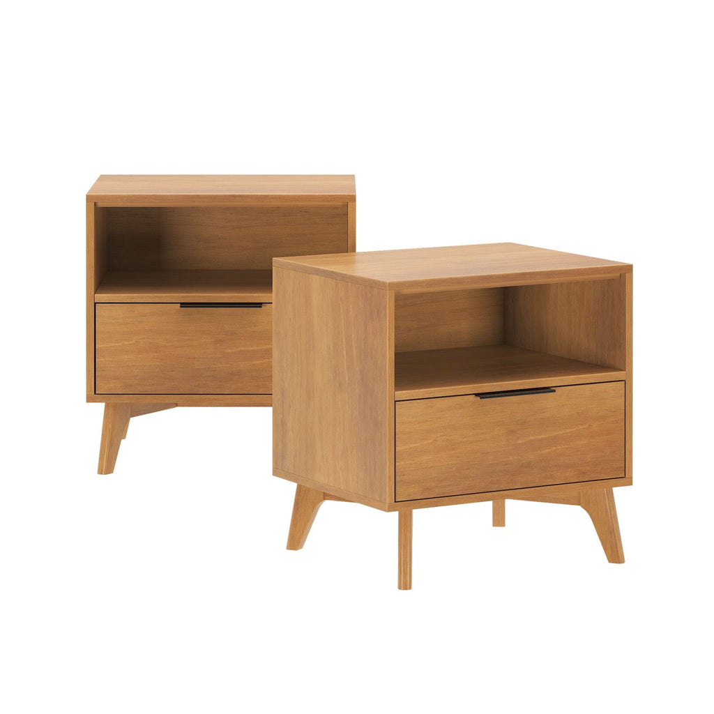 Nightstand, Haven with Shelf for Bedrooms, Bedside Essentials and Everyday Storage, 4 Color Options image 34