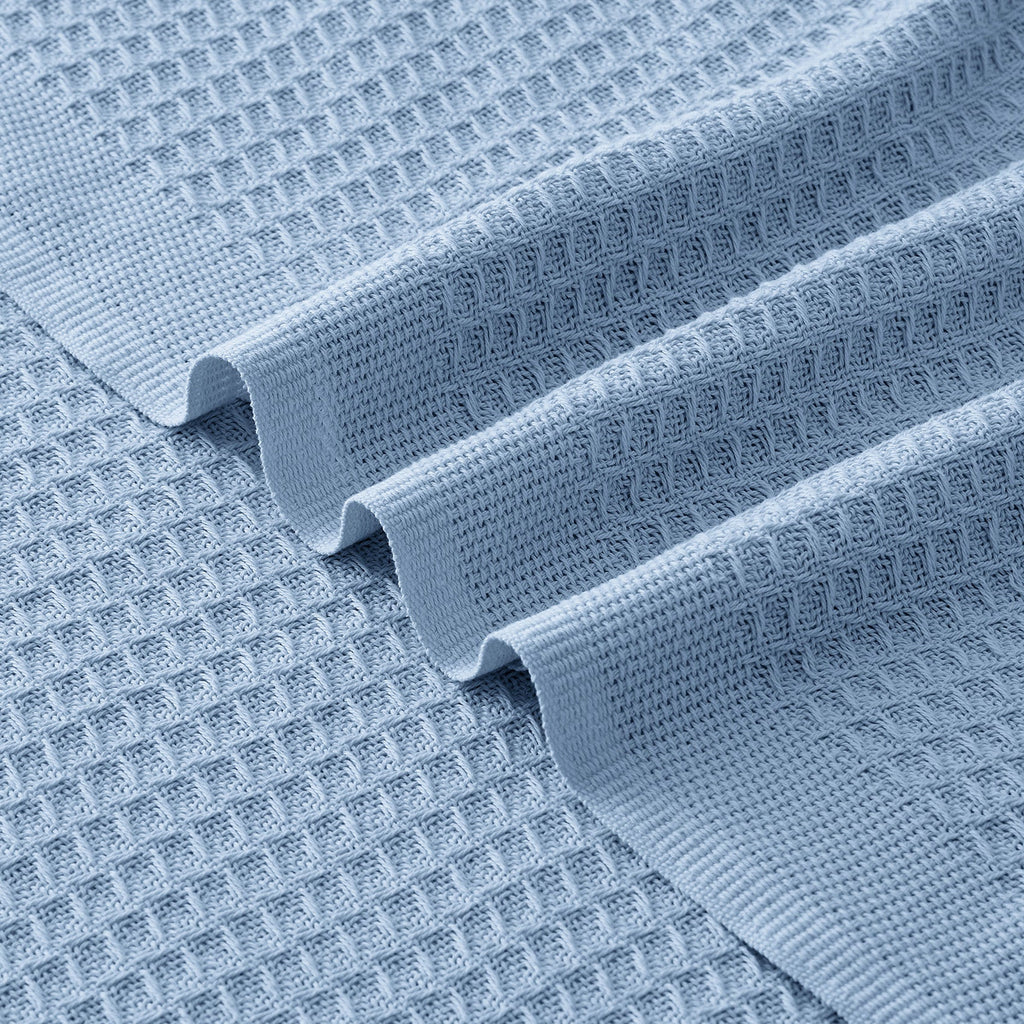 Cozy Throw Blanket, Cotton Waffle Weave, Lightweight Design, Breathable Construction for Living Rooms, Bedrooms and Everyday Lounging image 34