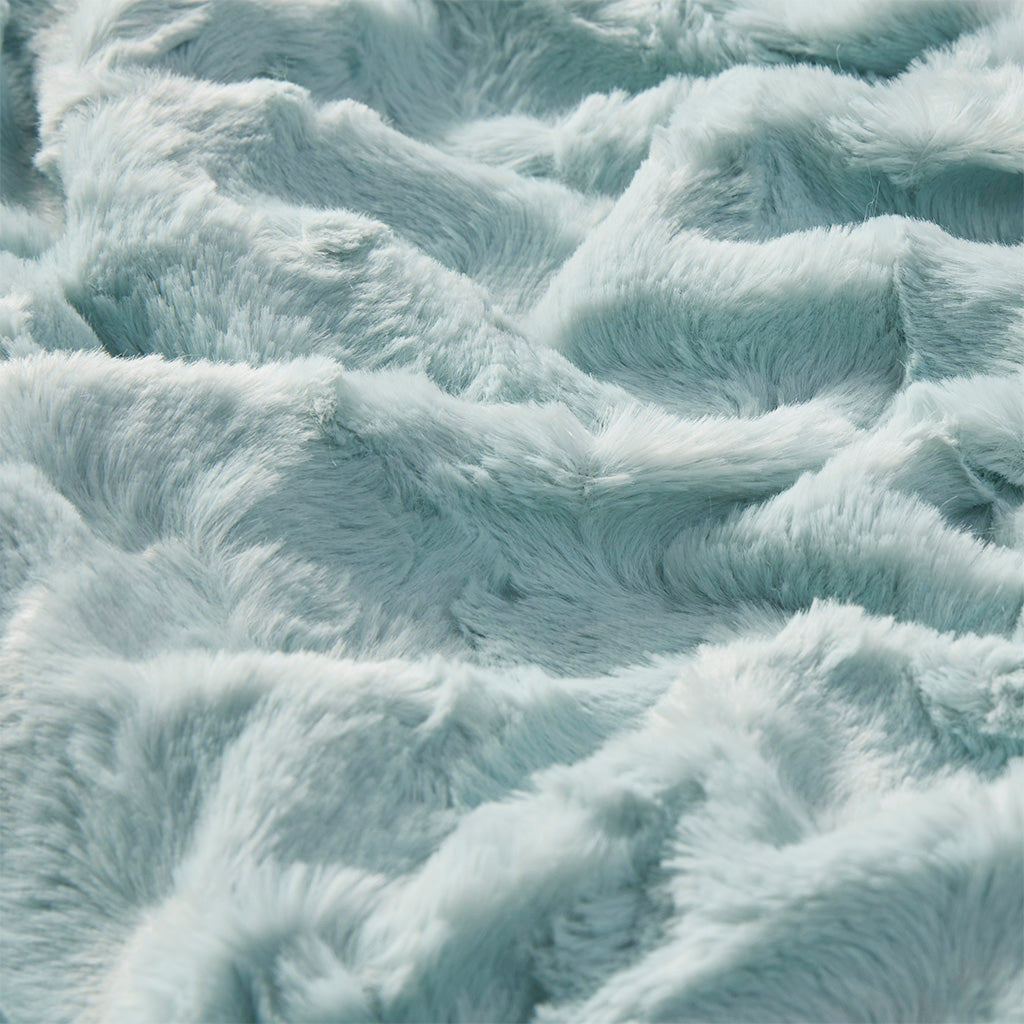 Cozy Throw Blanket, Zuri Oversized Faux Fur, Machine-Washable Care for Sofas, Beds and Relaxing at Home, 10 Color Options image 34