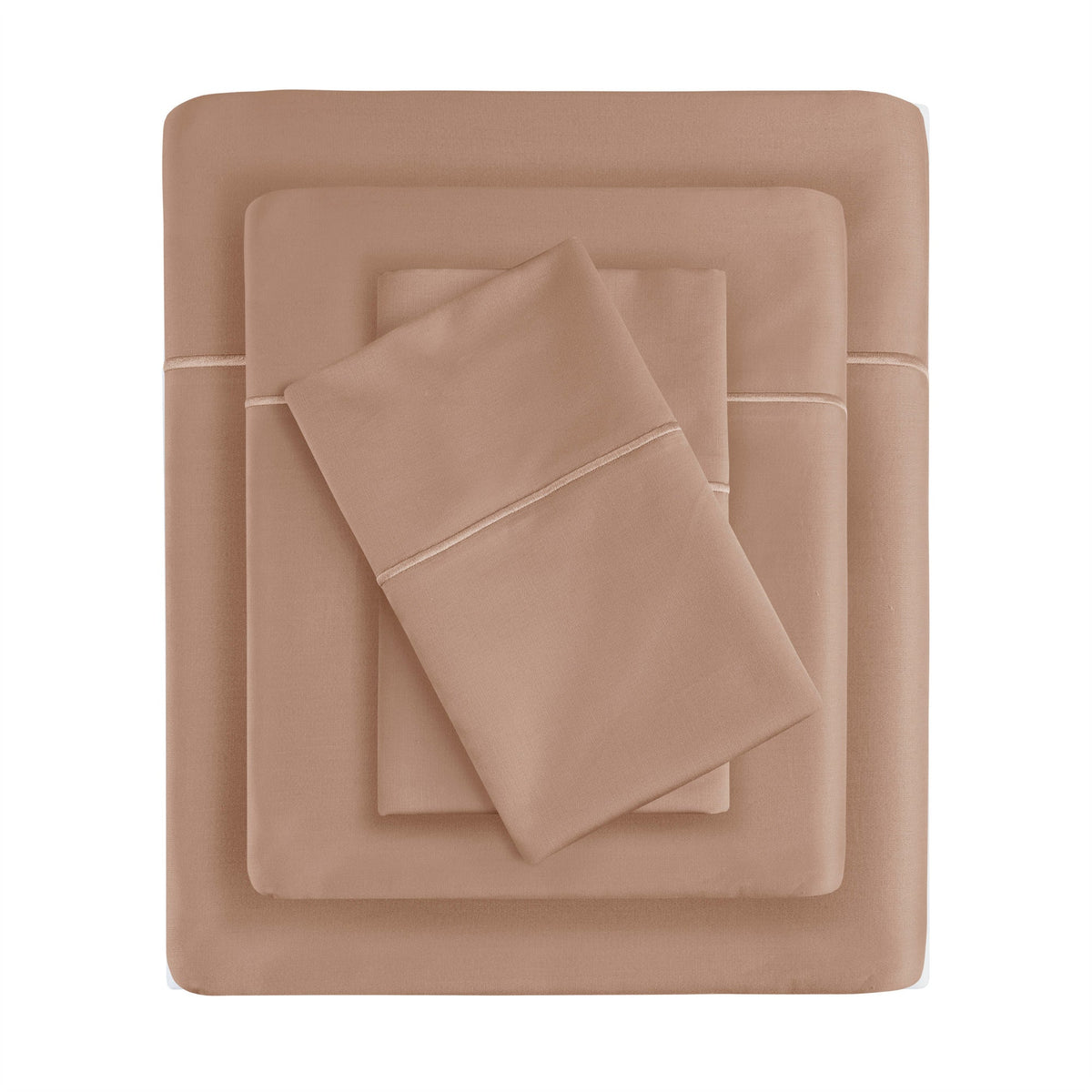 Bed Sheet Set, 600 Thread Count Pima Cotton Pima Cotton, Machine-Washable Care for Everyday Bedroom Comfort and Guest Rooms image 34