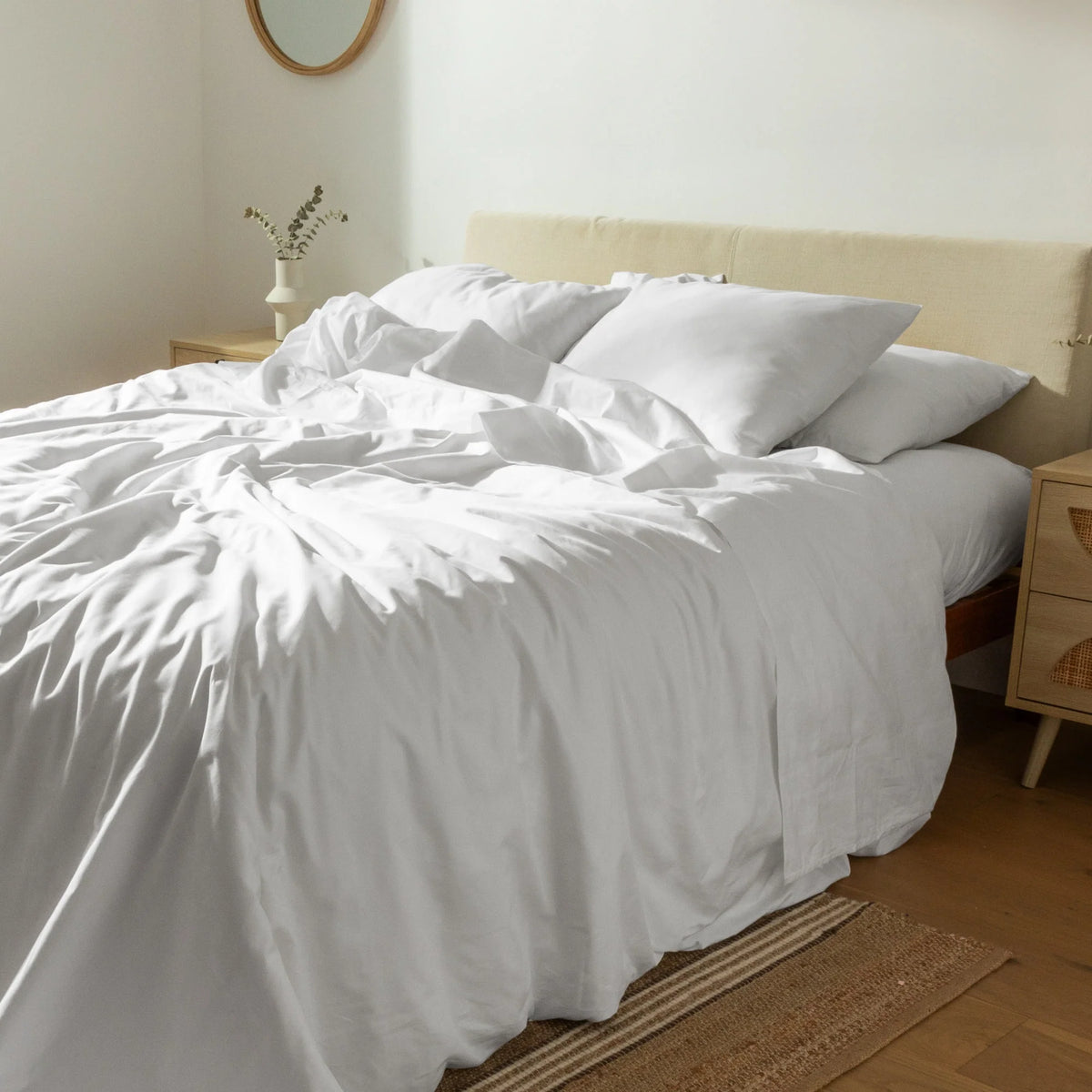 Duvet Cover, CrispCool Cotton Final Sale, Lightweight Design for Bedroom Layering, Comforter Covers and Everyday Bedding image 34