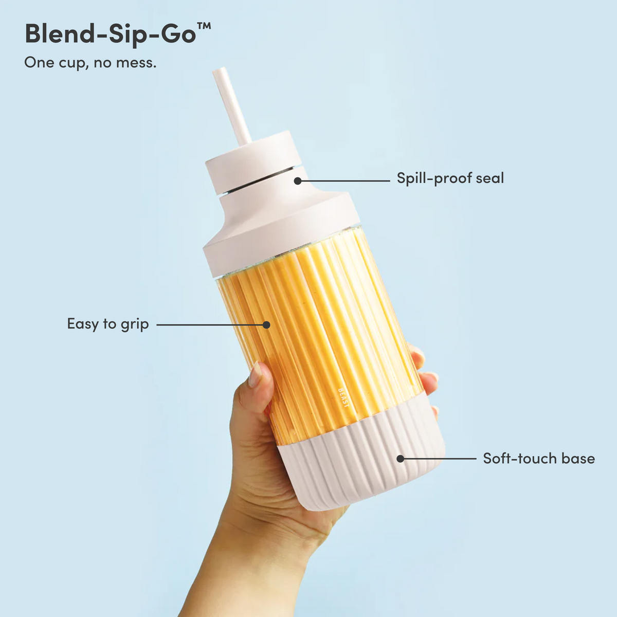 Kitchen Blender Accessory, Mini 600 for Smoothies, Sauces and Everyday Food Prep, 5 Color Options image 35