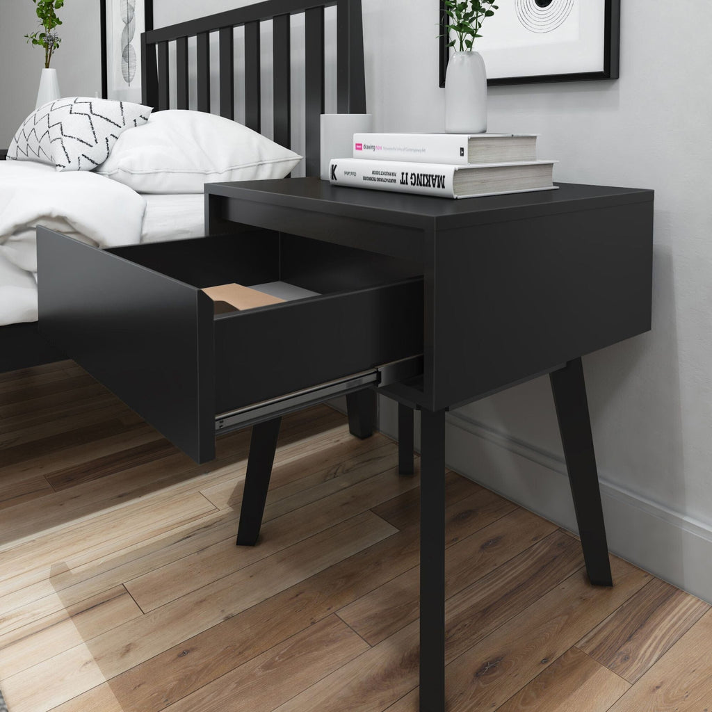 Nightstand, Modern, Solid Wood Construction for Bedside Storage, Bedroom Organization and Guest Rooms, 6 Color Options image 35