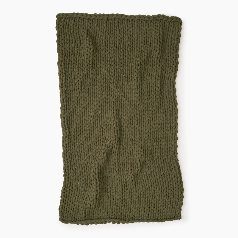Cozy Throw Blanket, Cotton Weighted for Sofas, Beds and Relaxing at Home, 32 Color Options image 35