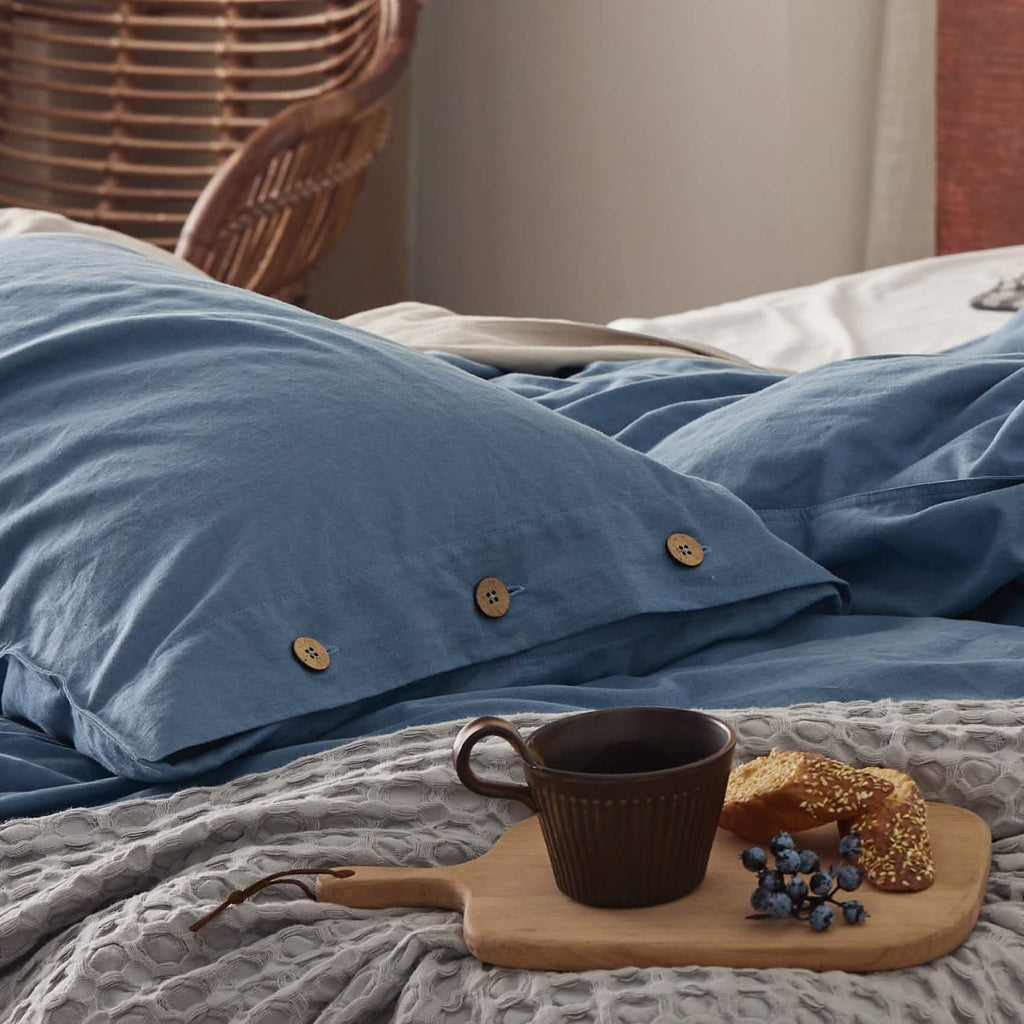 Duvet Cover Set, Cotton Linen Hybrid, Lightweight Design, Breathable Construction for Bedroom Bedding Refresh and Everyday Comfort image 35