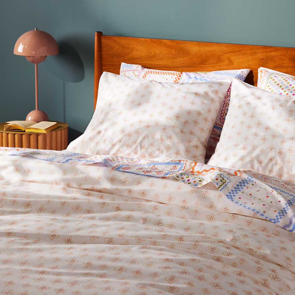 Duvet Cover Set, Classic Percale Last Call for Guest Rooms and Everyday Bedroom Styling, 3 Sizes and 18 Colors image 35