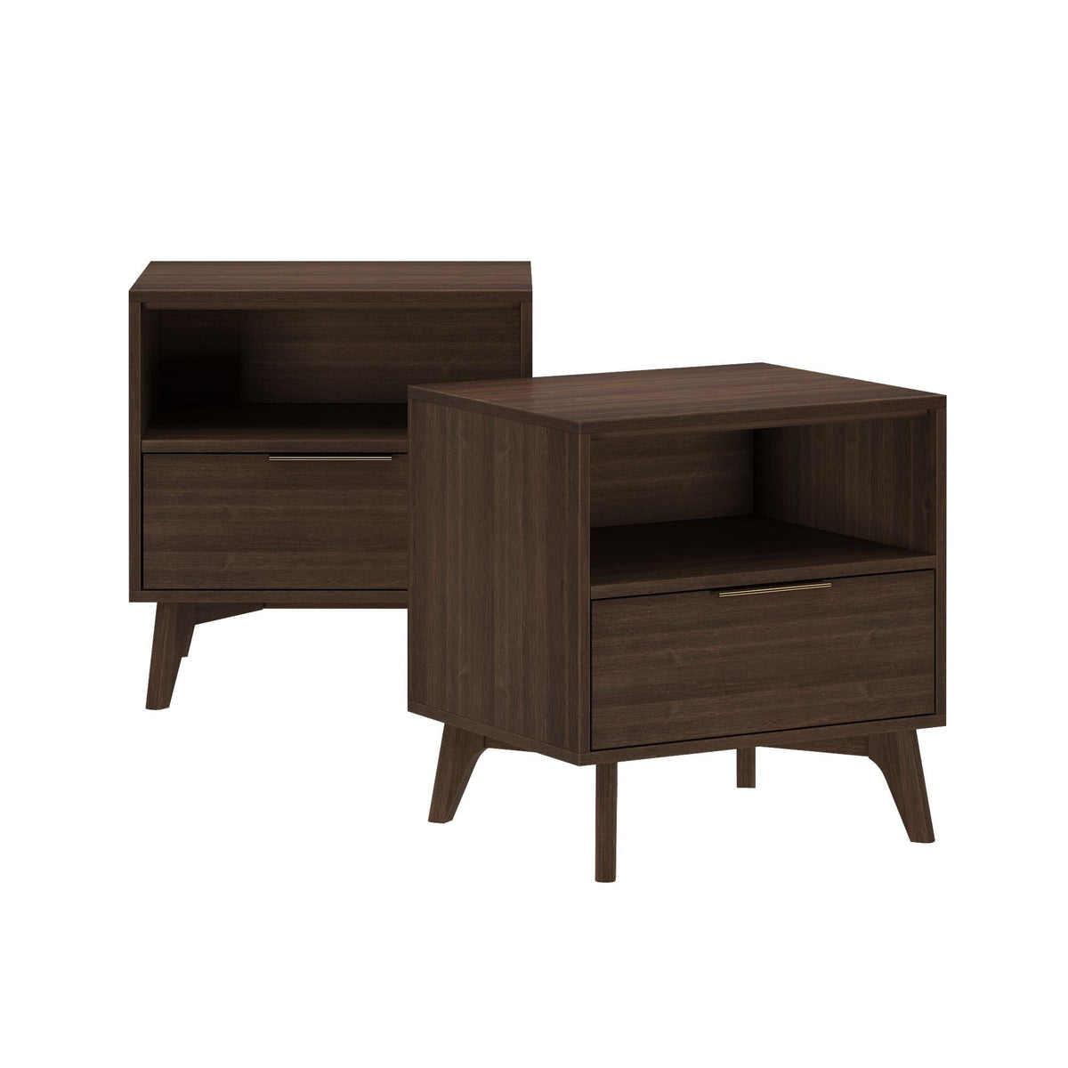 Nightstand, Haven with Shelf for Bedrooms, Bedside Essentials and Everyday Storage, 4 Color Options image 35