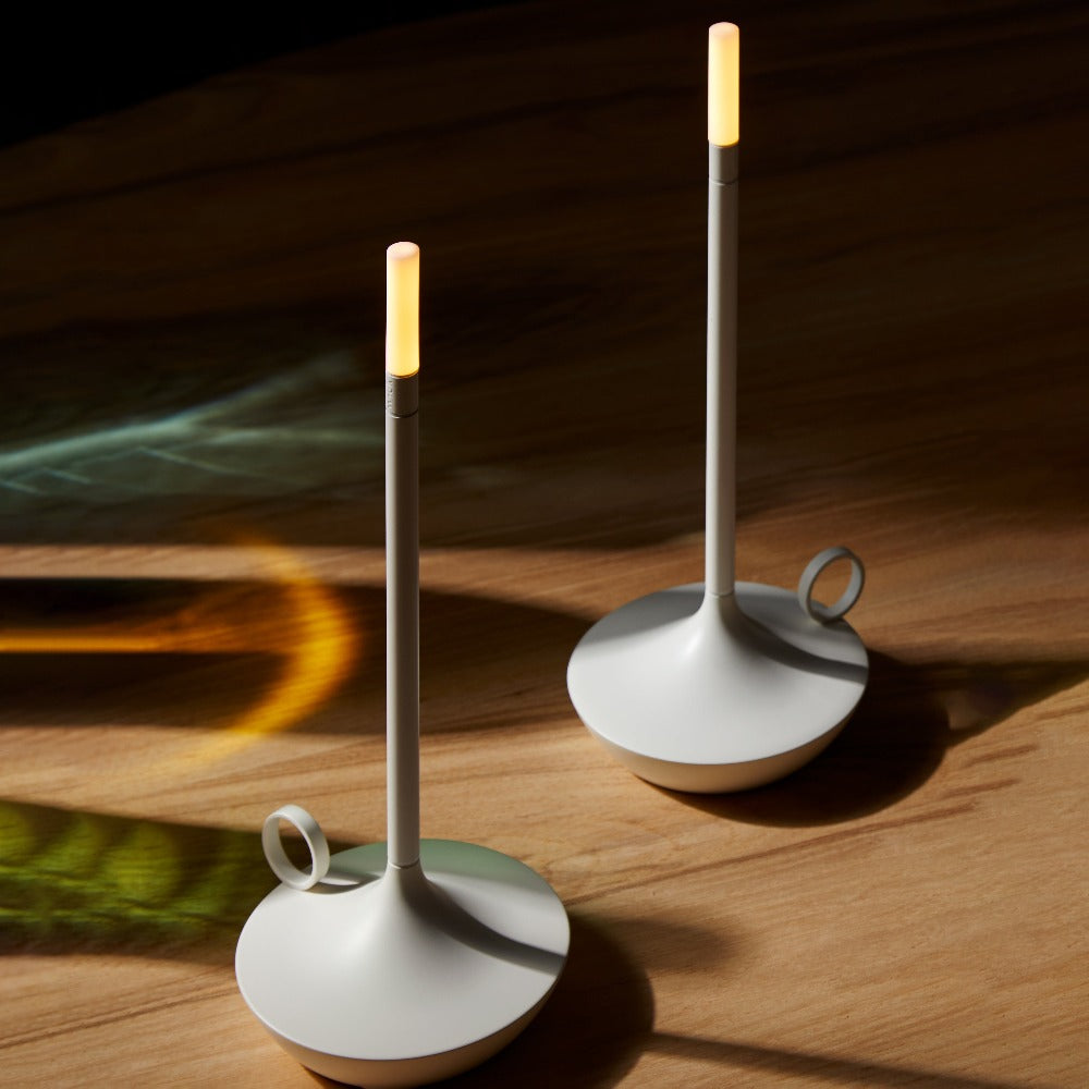 Portable Table Lamp, Wick Cordless LED for Bedrooms, Living Rooms and Reading Corners, 2 Sizes and 6 Colors image 35