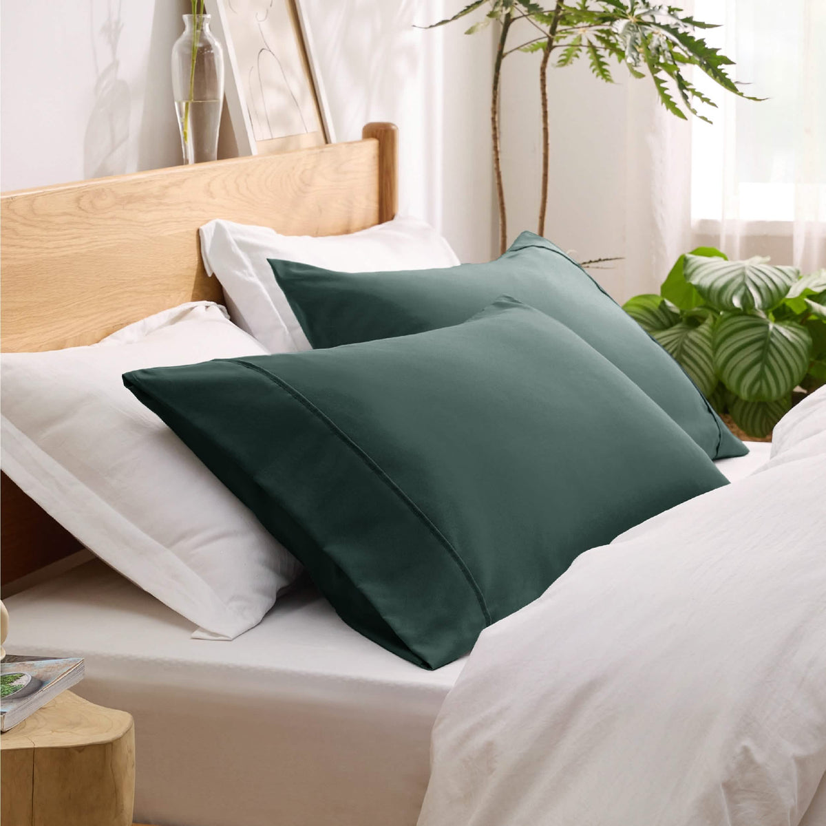 Decorative Pillow Sham, Fade and Stain Resistant Microfiber for Guest Rooms, Headboards and Everyday Bedroom Decor, 4 Sizes and 18 Colors image 35