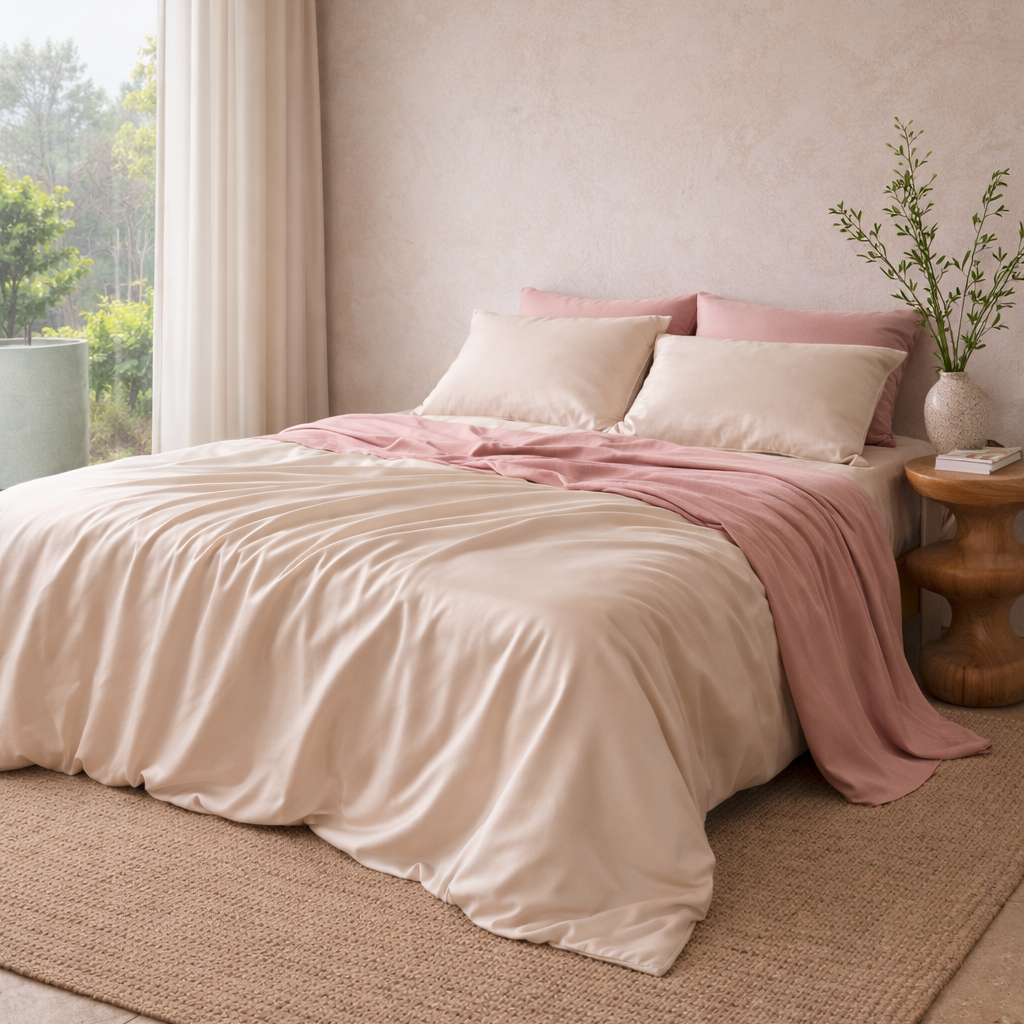 Duvet Cover, Heavenly, Cooling Comfort for Bedroom Layering, Comforter Covers and Everyday Bedding, 2 Sizes and 13 Colors image 35