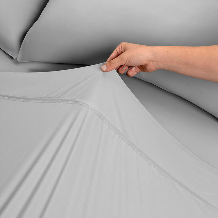 Bed Sheet Set, Nightfall, Cooling Comfort, Lightweight Design for Master Bedrooms, Guest Beds and Daily Use, 5 Sizes and 5 Colors image 35
