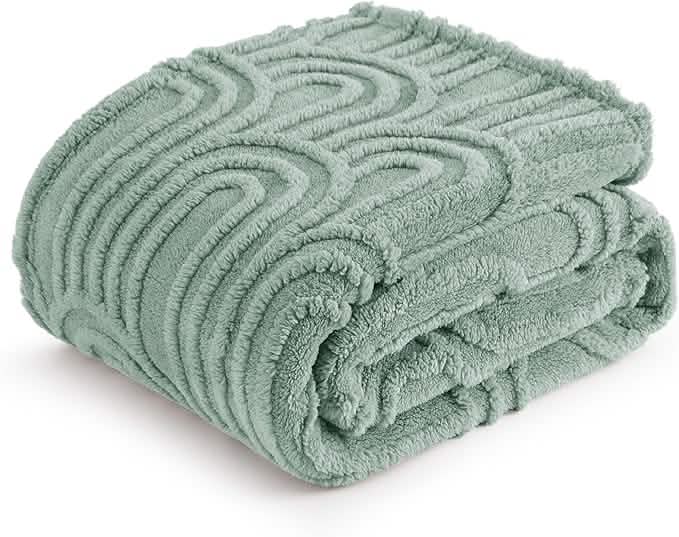 Cozy Throw Blanket, Arch Shaggy Sherpa Fleece, Lightweight Design, Machine-Washable Care for Living Rooms, Bedrooms and Everyday Lounging image 35