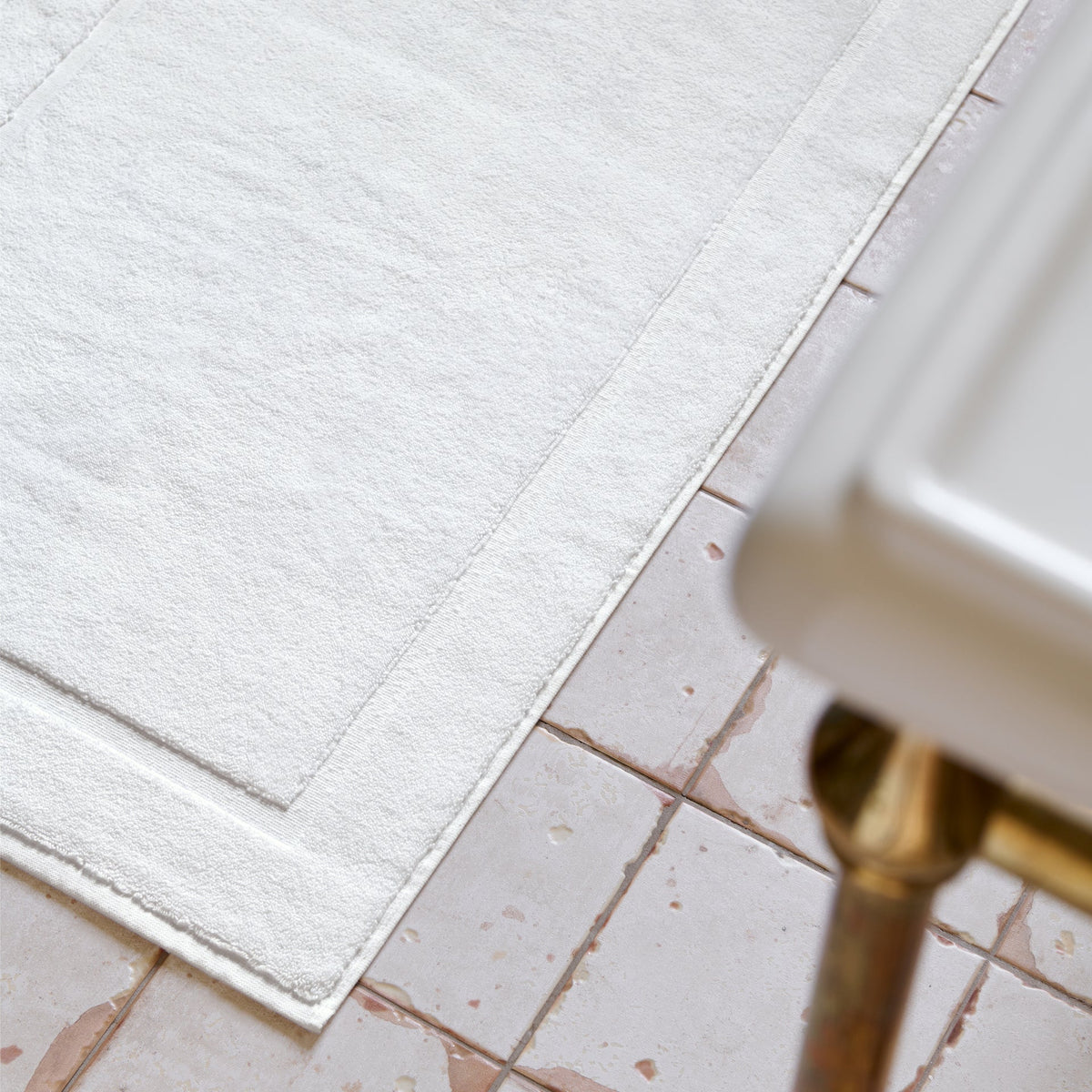 Bath Linen, Renaissance Terry Mat for Daily Bathroom Routines and Guest Baths, 10 Color Options image 36